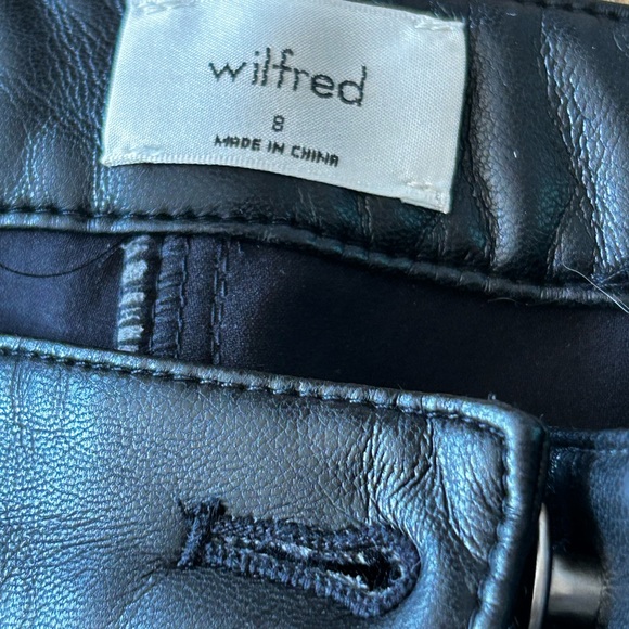 Wilfred Faux Leather Pants - Picture 7 of 8